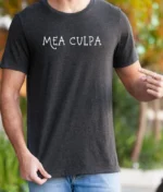 Mea Culpa Dark Academia Latin T Shirt (2)