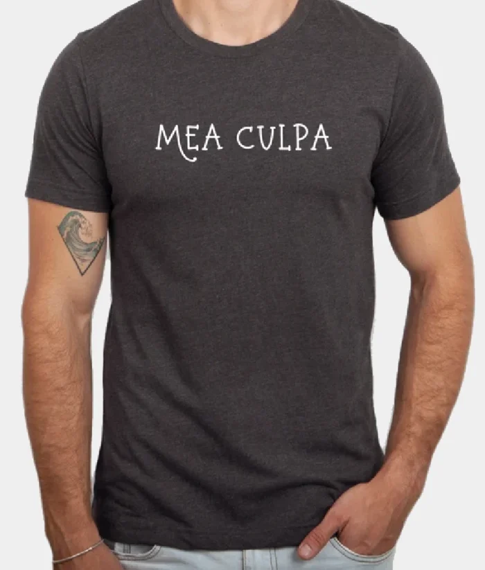 Mea Culpa Dark Academia Latin T Shirt (3)