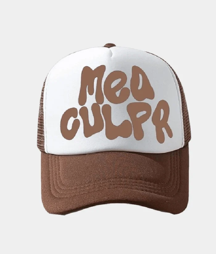 Mea Culpa Trucker Hat Brown (1)