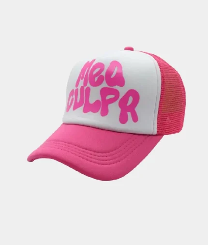 Mea Culpa Trucker Hat Pink (2)