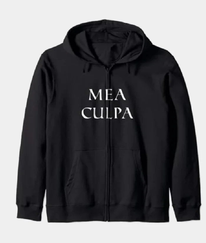 Mea Culpa Zip Hoodie Black (1)